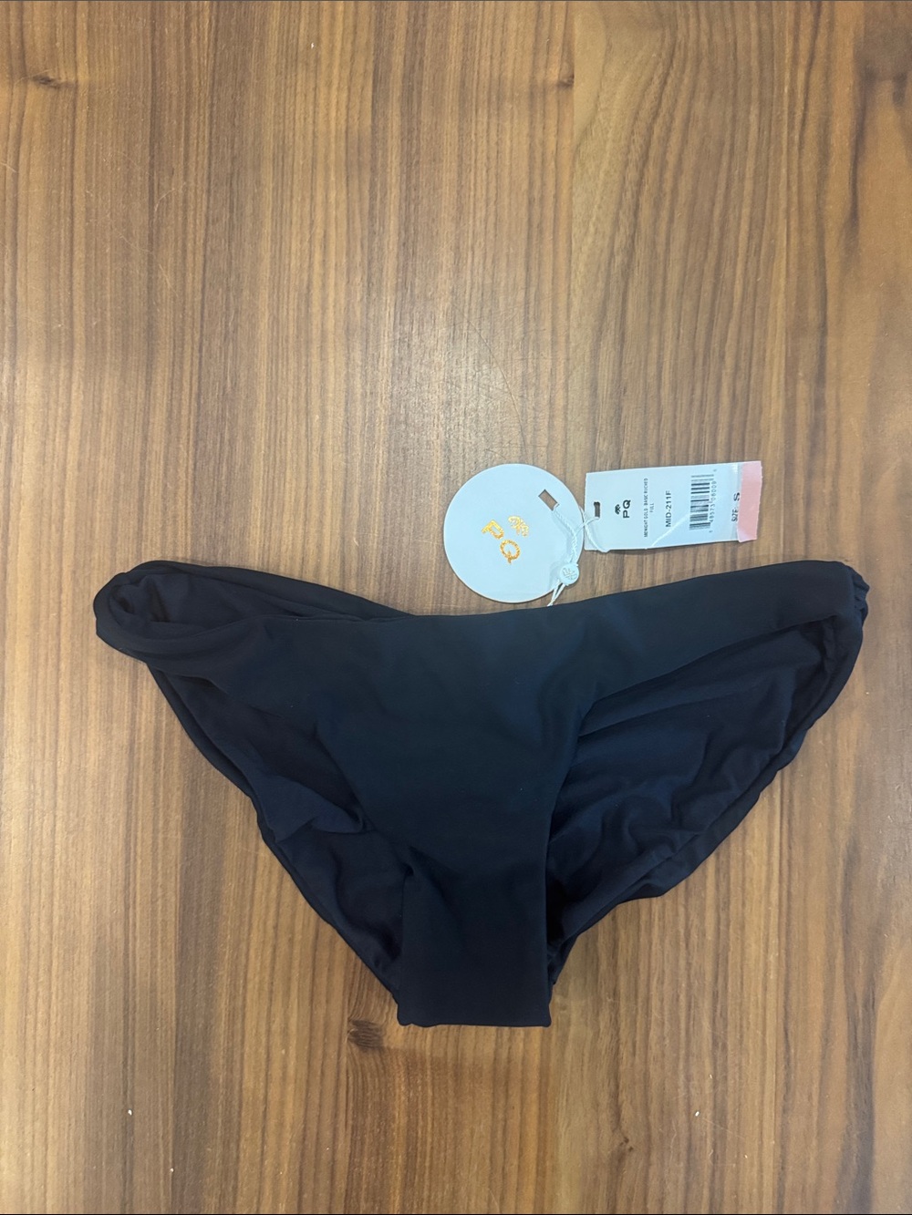 PQ Swim Black Bikini Bottom